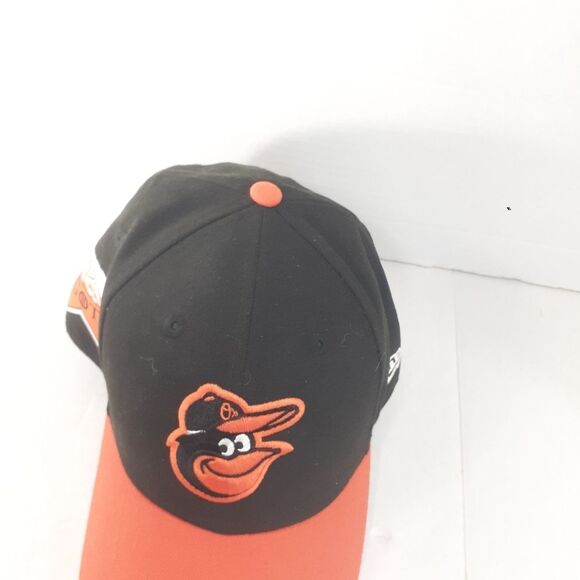 Baltimore Orioles New Era Game of Thrones 9FORTY Adjustable Hat - Black/Orange - Picture 4 of 6